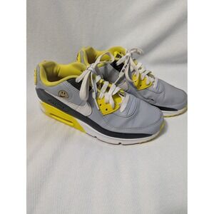 Nike Air Max 90 Go The Extra Smile Kids Shoes Grey Yellow Black DO5862-001